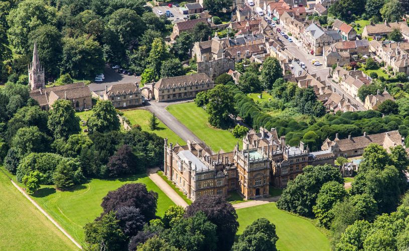 Corsham Court and gardens
